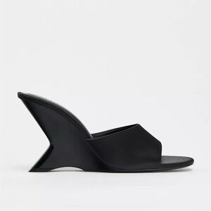 Asymmetrical Wedge Sandal